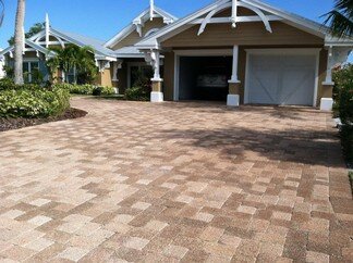 Patio Pavers in Back Yard of Bradenton FL